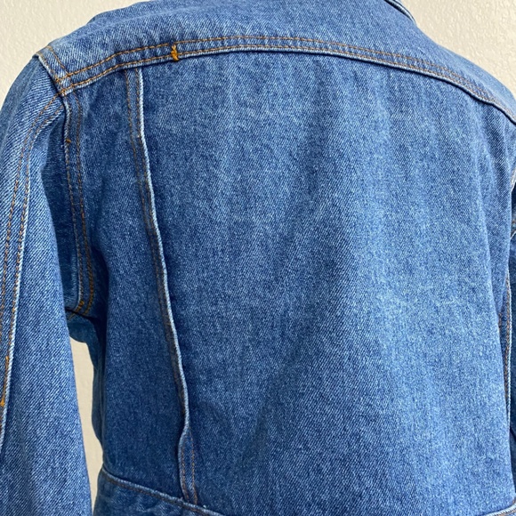 Ces Toi Crop Jean Jacket Size Large - Picture 6 of 8